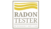radon tester badge